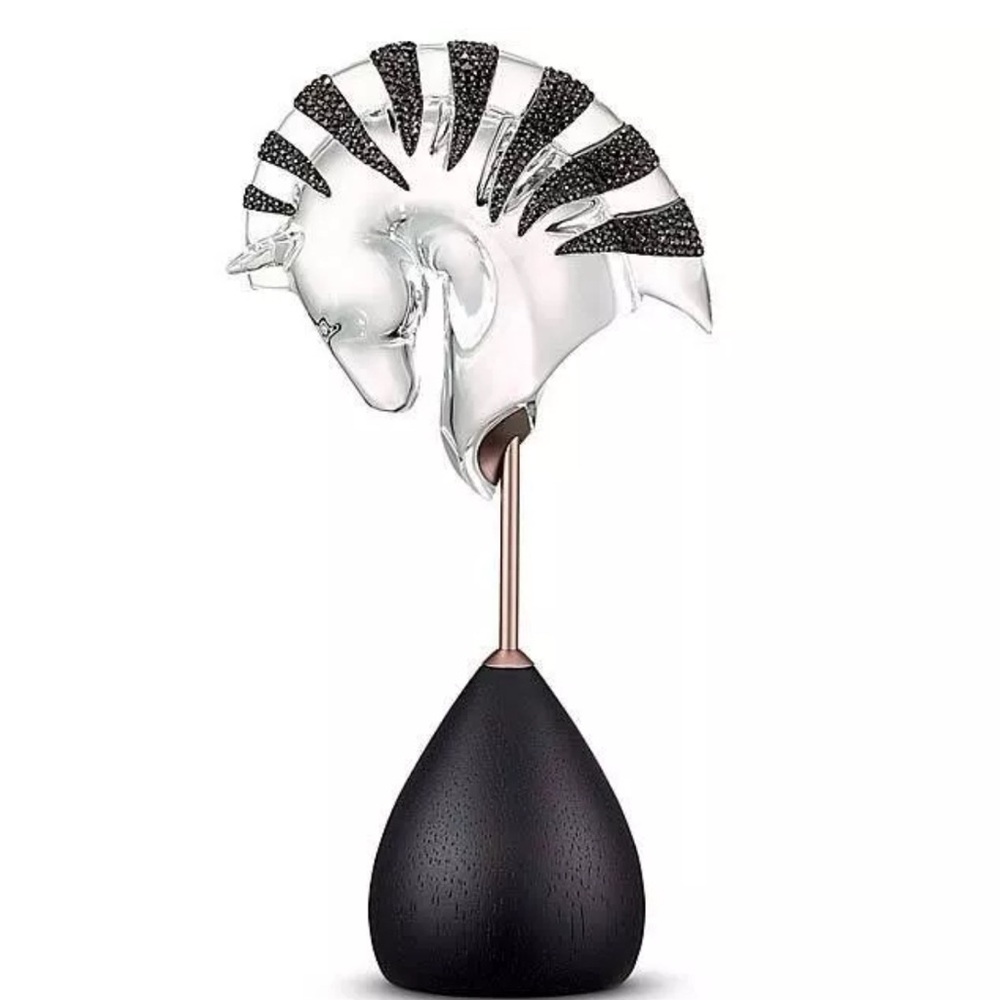 Swarovski zebra head